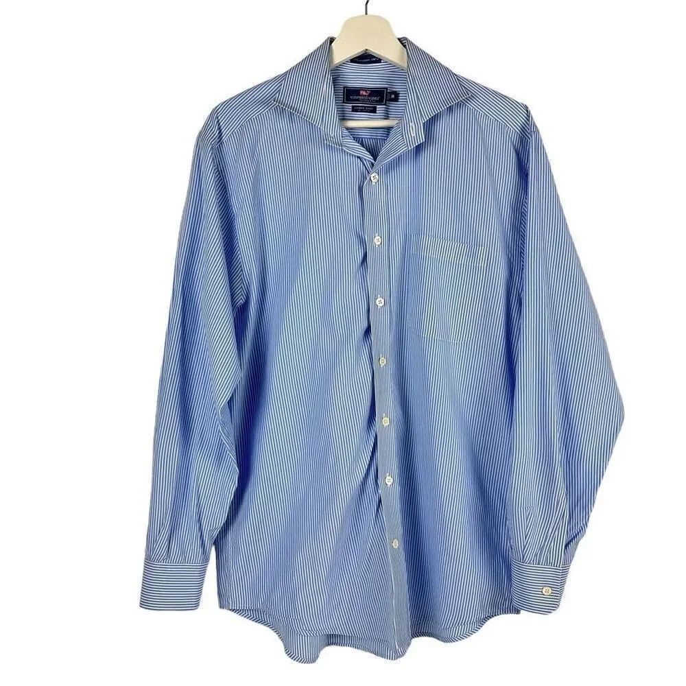 Vineyard Vines Bonneview Classic Cooper Dress Shirt size Medium